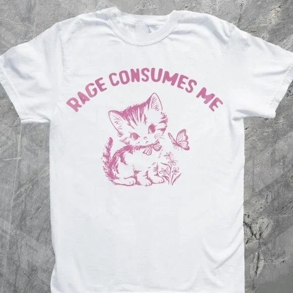 Rage Consumes Me T-shirt - Picture 1 of 4